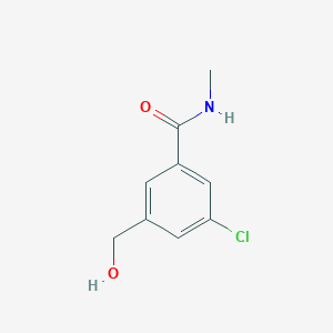 3-chloro-5-(hydroxymethyl)-N-methylbenzamide