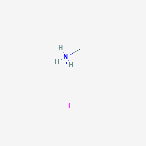 molecular formula CH6IN B083521 Methylammonium iodide CAS No. 14965-49-2