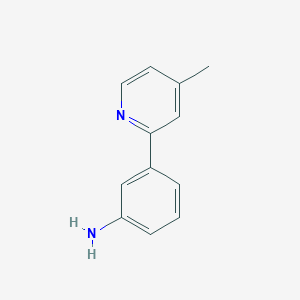 2-(3-Aminophenyl)-4-methylpyridine