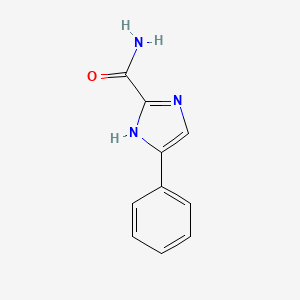 4-phenyl-1H-imidazole-2-carboxamide