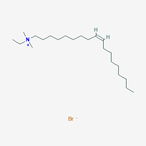 molecular formula C22H46BrN B083522 Oleyl dimethyl ethyl ammonium bromide CAS No. 14351-44-1