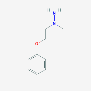 1-Methyl-1-(2-phenoxyethyl)hydrazine