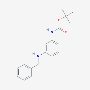 (3-Benzylamino-phenyl)-carbamic acid tert-butyl ester