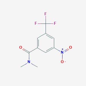 Benzamide, N,N-dimethyl-3-nitro-5-(trifluoromethyl)-