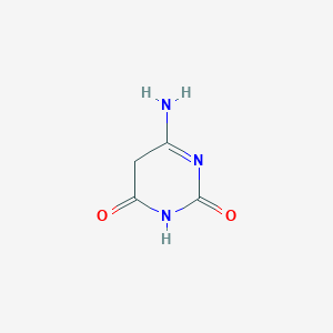 molecular formula C4H5N3O2 B083526 6-amino-5H-pyrimidine-2,4-dione CAS No. 14436-34-1