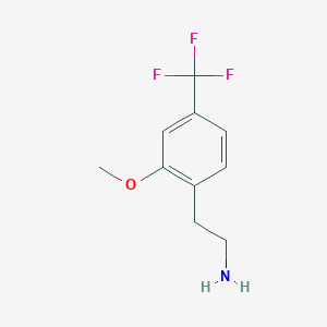 2-(2-Methoxy-4-(trifluoromethyl)phenyl)ethanamine
