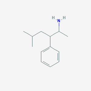 2-Amino-5-methyl-3-phenylhexane