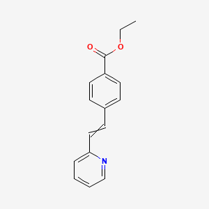 2-(4-Ethoxycarbonylstyryl) pyridine