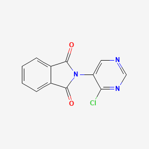 2-(4-Chloropyrimidin-5-yl)isoindoline-1,3-dione
