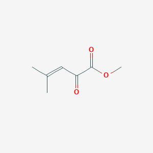 4-Methyl-2-oxo-3-pentenoic acid methyl ester