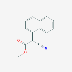 2-(1-Naphthyl)-2-(methoxycarbonyl)acetonitrile