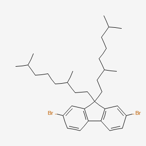2,7-Dibromo-9,9-bis(3,7-dimethyloctyl)fluorene