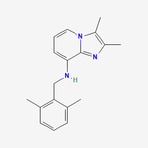 2,3-Dimethyl-8-(2,6-dimethylbenzylamino)imidazo[1,2-a]pyridine