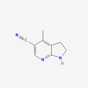 4-Methyl-5-cyano-7-azaindoline