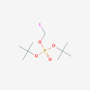 molecular formula C9H20IO4P B8353540 Di-Tert-Butyl Iodomethyl Phosphate 