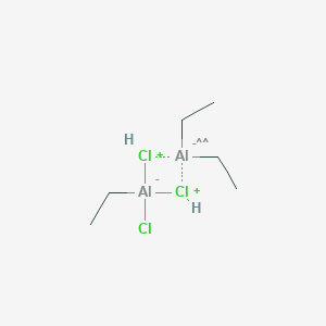 molecular formula C6H15Al2Cl3 B083536 Aluminum, di-mu-chlorochlorotriethyldi- CAS No. 12075-68-2