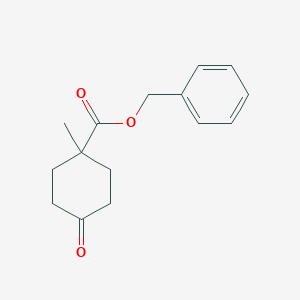 Phenylmethyl 1-methyl-4-oxocyclohexanecarboxylate