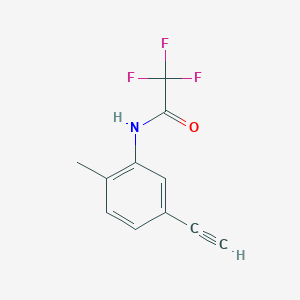 N-(5-Ethynyl-2-methylphenyl)-2,2,2-trifluoroacetamide