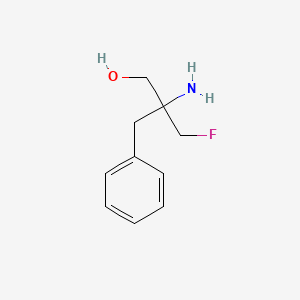 2-Amino-2-(fluoromethyl)-3-phenylpropan-1-ol