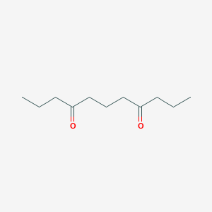 molecular formula C11H20O2 B083538 undecane-4,8-dione CAS No. 13505-35-6