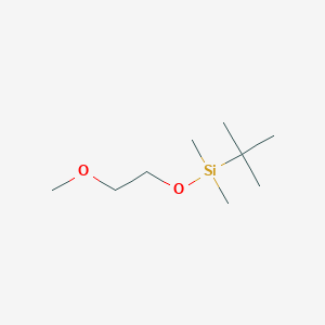 molecular formula C9H22O2Si B8353990 tert-Butyl-(2-methoxyethoxy)dimethylsilane 