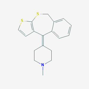 molecular formula C18H19NS2 B083540 Pipethiadene CAS No. 15053-99-3