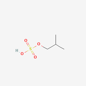 molecular formula C4H10O4S B8354040 2-Methylpropyl hydrogen sulfate CAS No. 1071-24-5