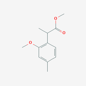 Methyl 2-(2-methoxy-4-methylphenyl)propionate