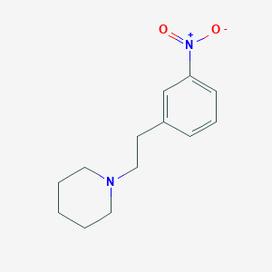 1-(3-Nitrophenethyl)piperidine