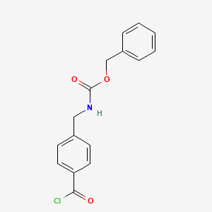 Benzyl {[4-(chlorocarbonyl)phenyl]methyl}carbamate