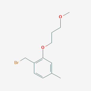 1-Bromomethyl-2-(3-methoxy-propoxy)-4-methyl-benzene