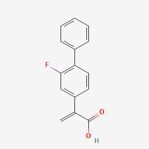 2-(2-Fluoro-4-biphenylyl)acrylic acid