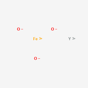 molecular formula Y3Fe5O12 B083544 Pentairon triyttrium dodecaoxide CAS No. 12063-56-8