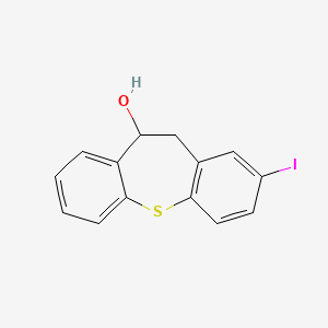 10,11-Dihydro-2-iodo-dibenzo[b,f]thiepin-10-ol