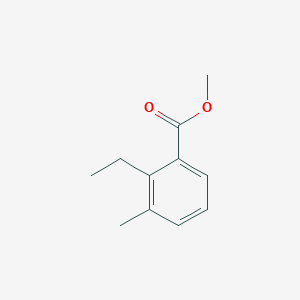 molecular formula C11H14O2 B8354590 Methyl 2-ethyl-3-methylbenzoate 