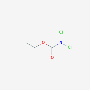 molecular formula C3H5Cl2NO2 B083546 Ethyl dichlorocarbamate CAS No. 13698-16-3