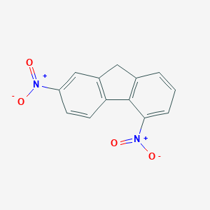 molecular formula C13H8N2O4 B083547 2,5-二硝基芴 CAS No. 15110-74-4