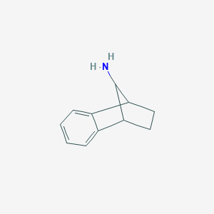 molecular formula C11H13N B083549 9-Aminobenzonorbornene CAS No. 14098-20-5