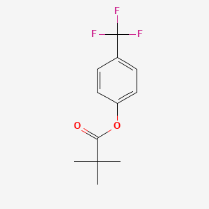 4-(Trifluoromethyl)phenyl pivalate