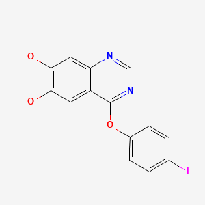 4-(4-Iodophenoxy)-6,7-dimethoxyquinazoline