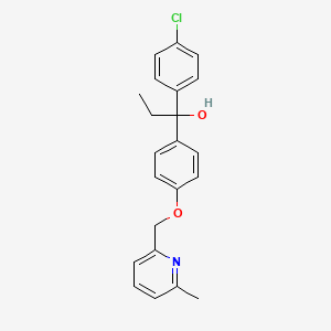2-Chloro-4-(4-ethyl-1-piperazinyl)benzenemethanol