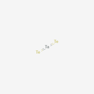 molecular formula TaTe2 B083553 钽碲化物 CAS No. 12067-66-2