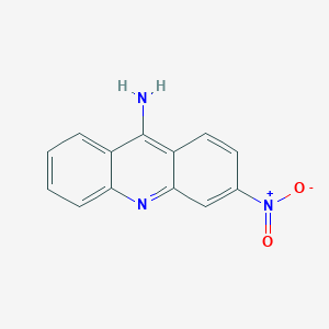molecular formula C13H9N3O2 B083555 3-nitroacridin-9-amine CAS No. 14252-03-0