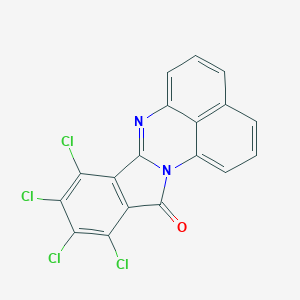 molecular formula C18H6Cl4N2O B008356 Solvent Red 135 CAS No. 20749-68-2