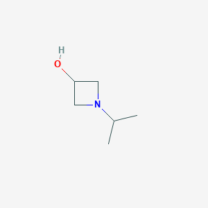molecular formula C6H13NO B083560 1-Isopropylazetidin-3-ol CAS No. 13156-06-4