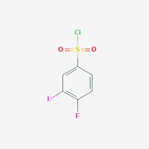 4-Fluoro-5-iodobenzenesulfonyl chloride