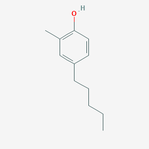 molecular formula C12H18O B8357133 4-n-Pentyl-2-methyl-phenol 