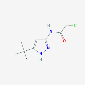 5-t-Butyl-3-monochloroacetylaminopyrazole