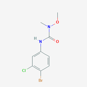 molecular formula C9H10BrClN2O2 B083572 Chlorbromuron CAS No. 13360-45-7
