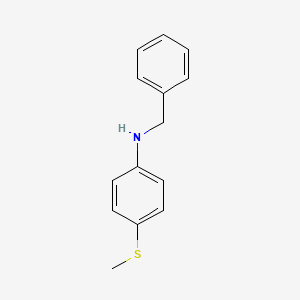 N-Benzyl-p-(methylthio)aniline